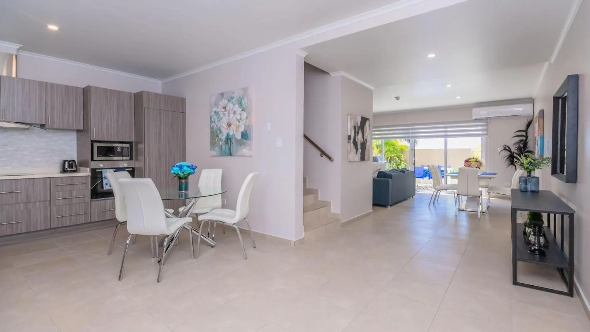 Eagle Beach-Private Pool-Paradise Bliss Townhome14 パームビーチ アルバ